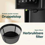 Vivid Green Koffiezetapparaat 1.8L met display en timer