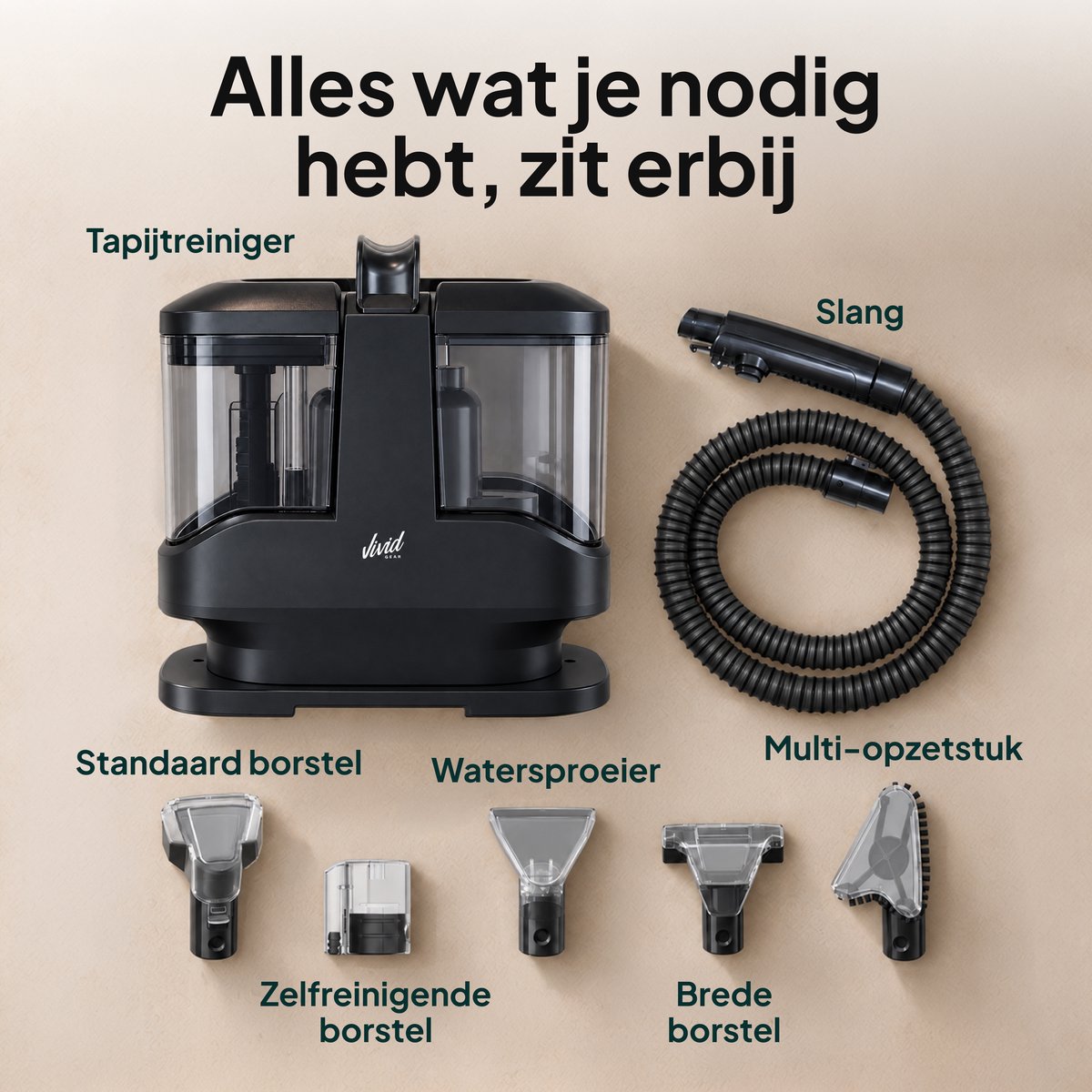 Vivid Green Vlekkenreiniger 450W