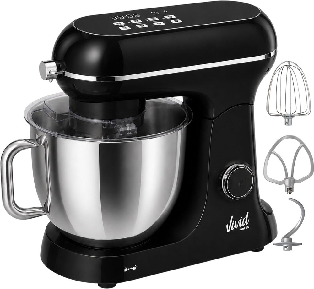 Vivid Green Keukenmachine Deluxe met display