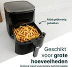 Vivid Green Airfryer met Display 5L
