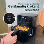 Vivid Green Airfryer met Display 3L
