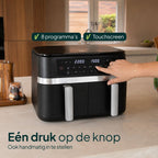 Vivid Green Dubbele Airfryer 11L