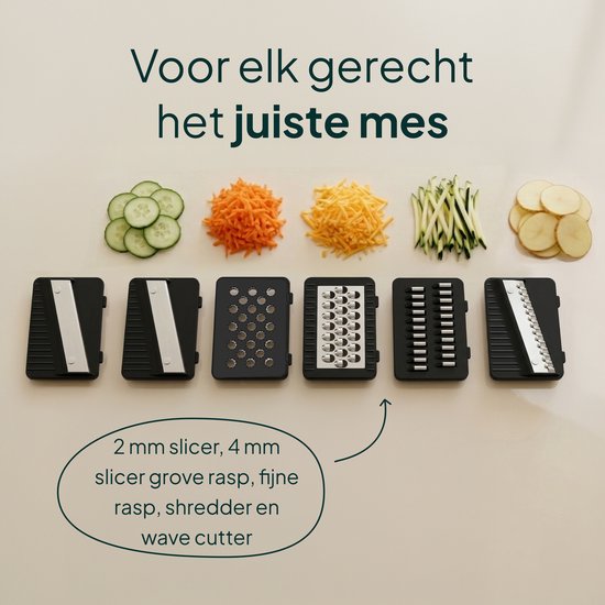 Vivid Green Mandoline Keukensnijder Basic