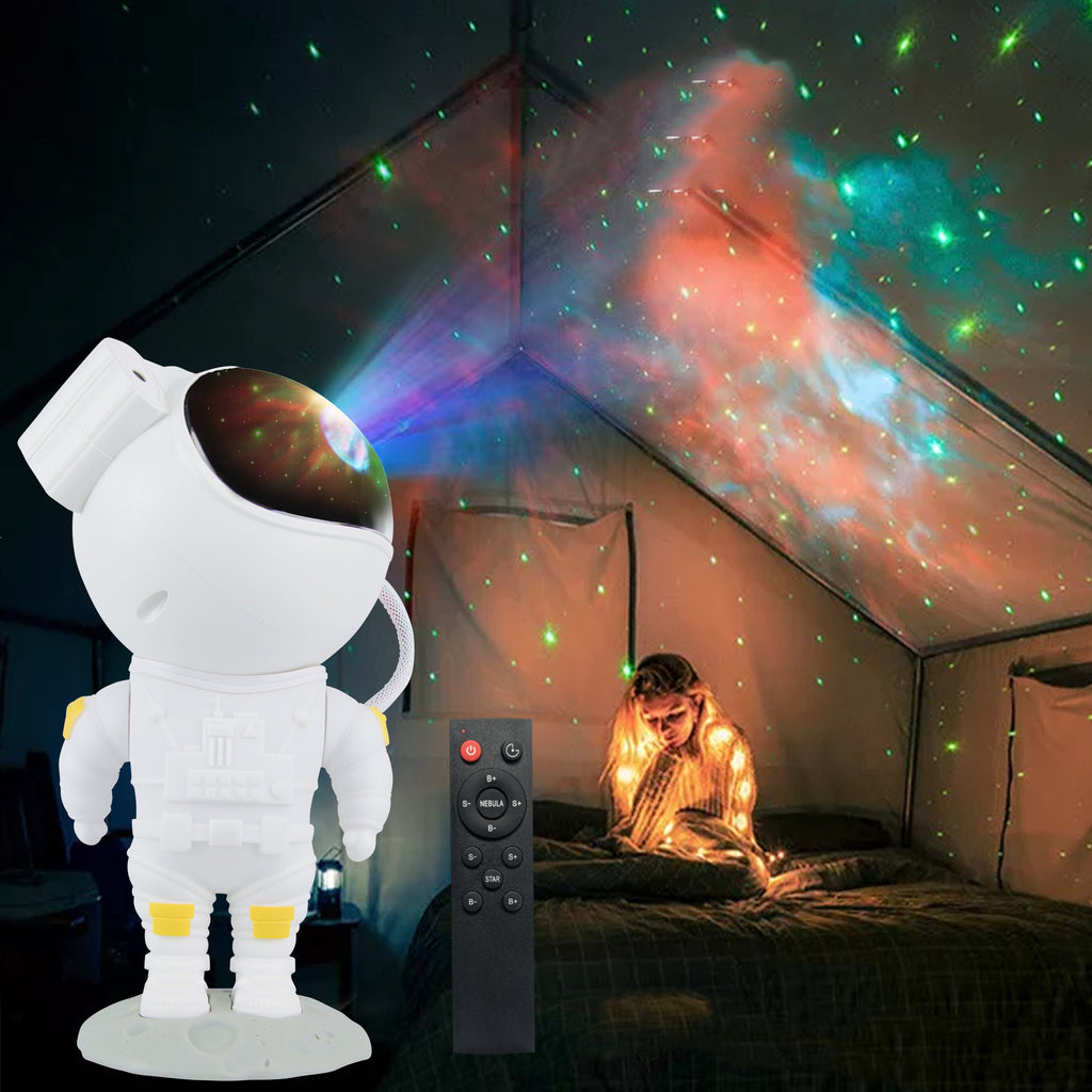 Vivid Green Astronaut sterren projector