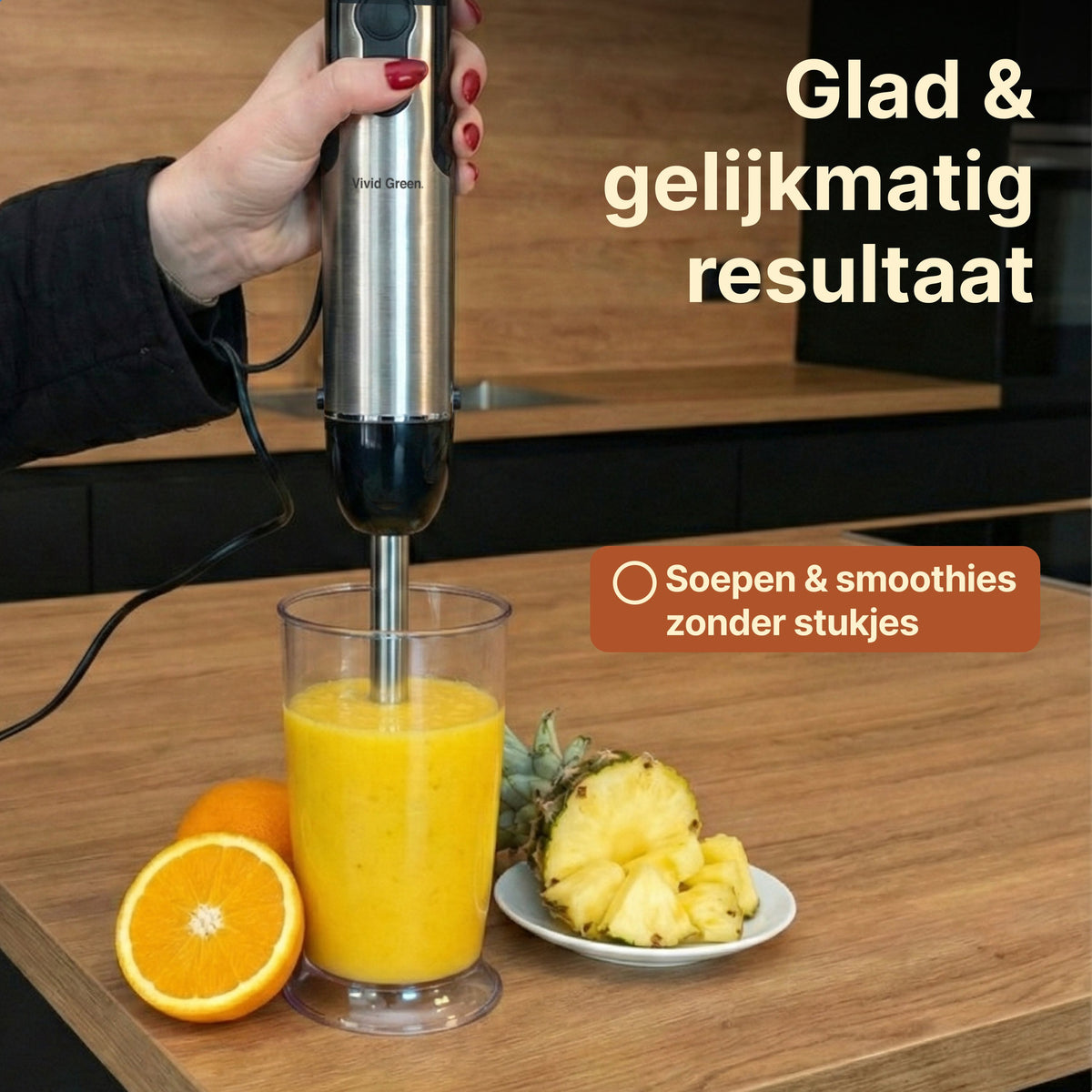Vivid Green Staafmixer 5-in-1 Set