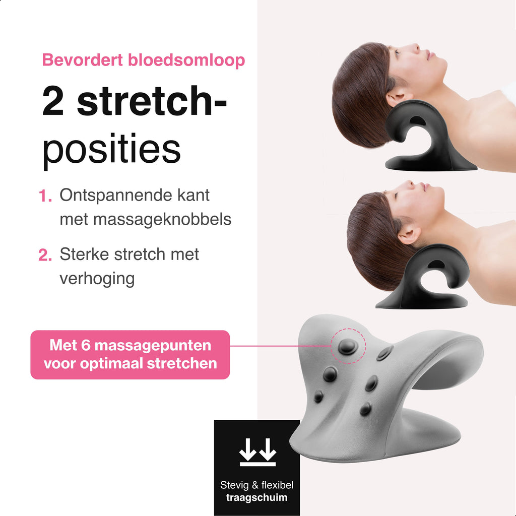 Vivid Green Nekstretcher - Zwart