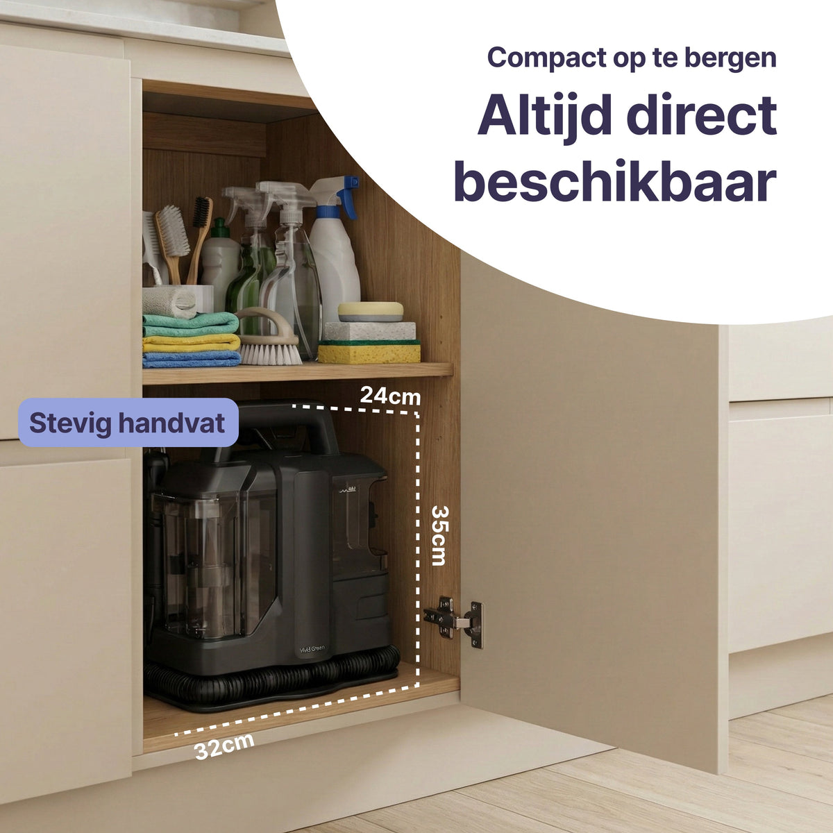 Vivid Green Vlekkenreiniger 750W