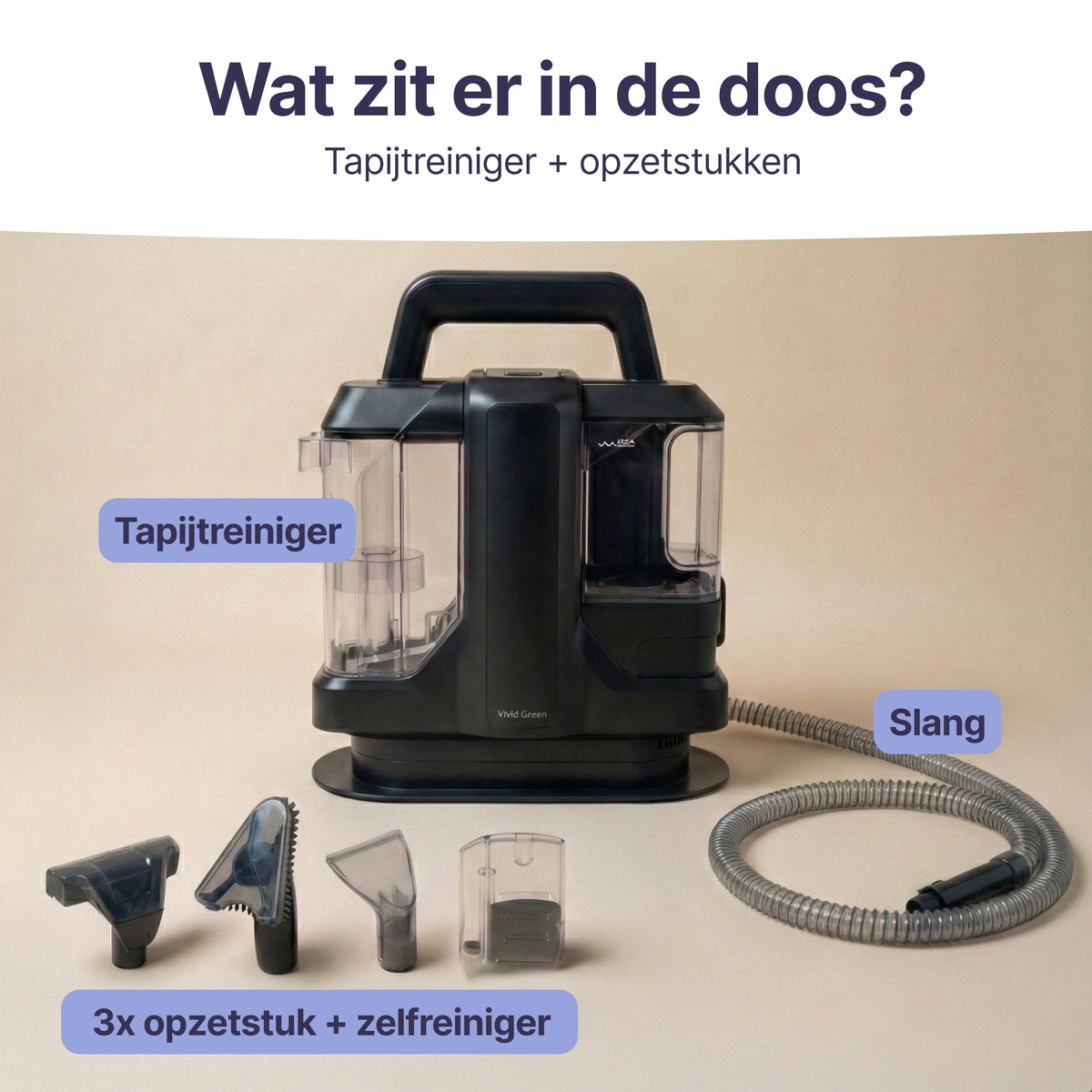 Vivid Green Vlekkenreiniger 750W