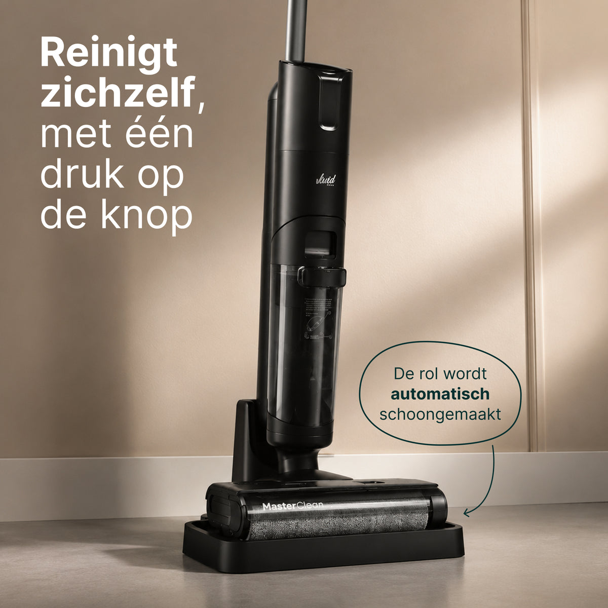Vivid Green Vloerreiniger 2-in-1 Met Dweilfunctie