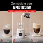 Proticcino - Melkopschuimer + 6-pack