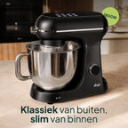 Vivid Green Keukenmachine Deluxe met display