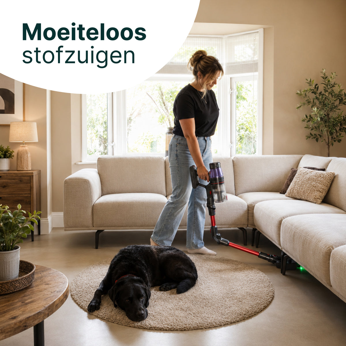 Vivid Green Steelstofzuiger met Dweilfunctie