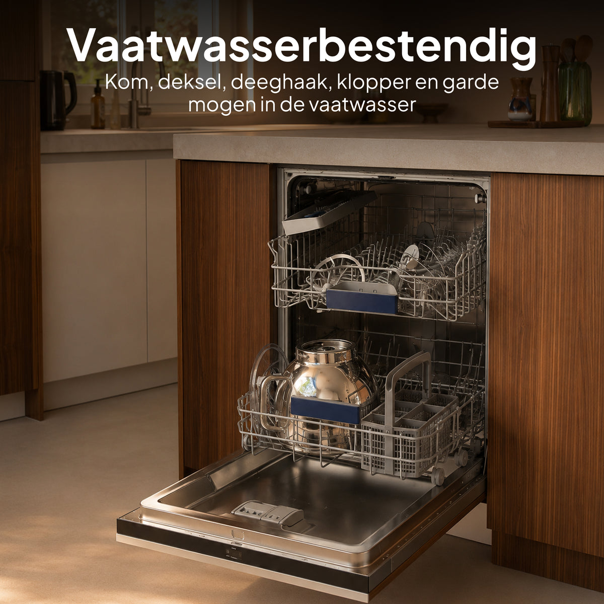 Vivid Green Keukenmachine Deluxe met display