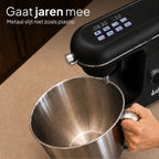 Vivid Green Keukenmachine Deluxe met display
