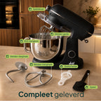 Vivid Green Keukenmachine Deluxe met display