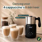 Vivid Green XXL Melkopschuimer 600ML