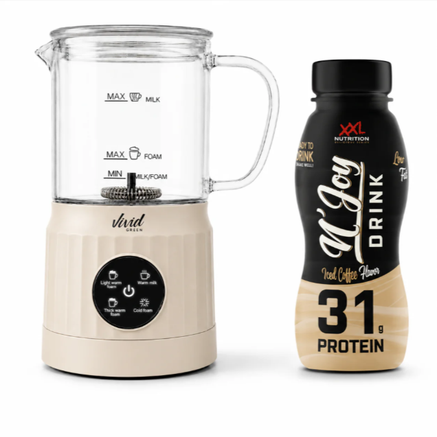 Proticcino - Melkopschuimer + 6-pack