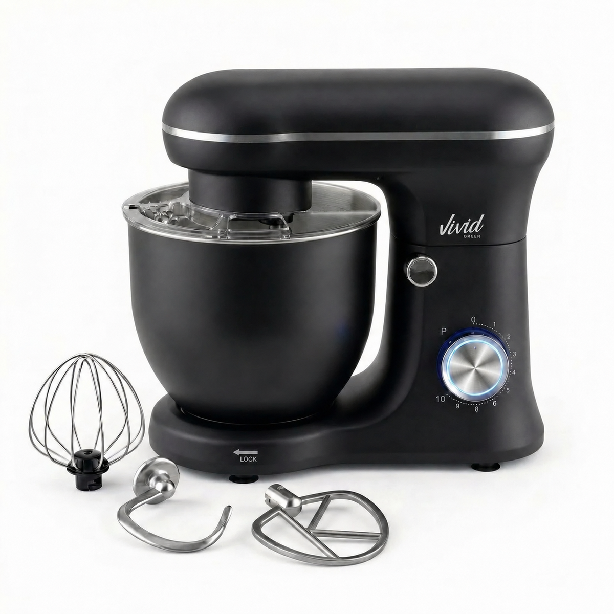 Vivid Green Keukenmachine 1500W - 5L Mengkom